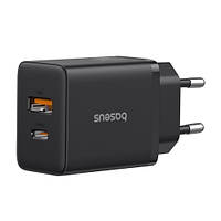 Мережевий зарядний пристрій Baseus Cube Fast Charger 20W Black (P10111403113-00)
