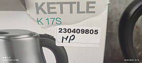 Електричний чайник Gorenje K 17S No 230409805, фото 4