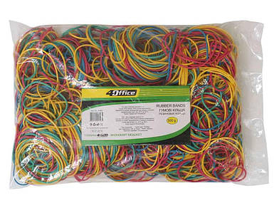 Гумки для грошей 500г d=55мм 4-450 ТМ 4OFFICE FG