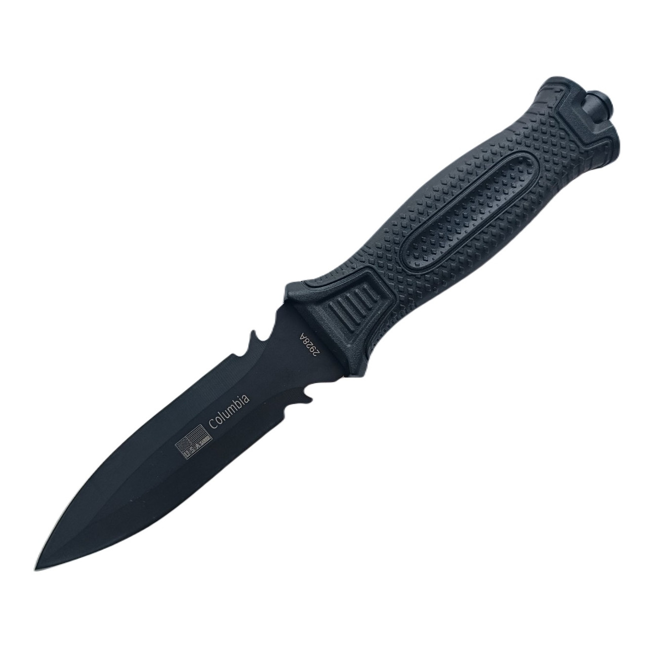 Тактичний мисливський ніж Columbia 2928A із Чохлом 24.5см Black (7_00115)