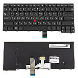 Клавіатура для ноутбука LENOVO (ThinkPad Edge: T431S, T440, T440P, T440S) rus, black, фото 3