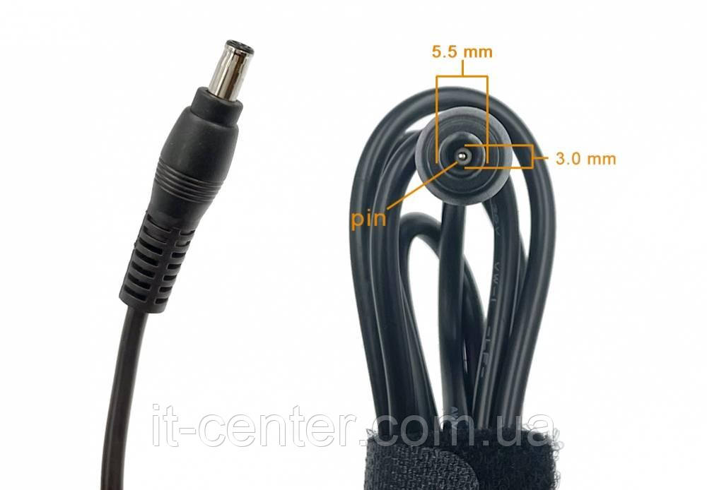Блок живлення для ноутбука SAMSUNG 19V, 4.74A, 90W, 5.5 * 3.0-PIN (без кабелю!)