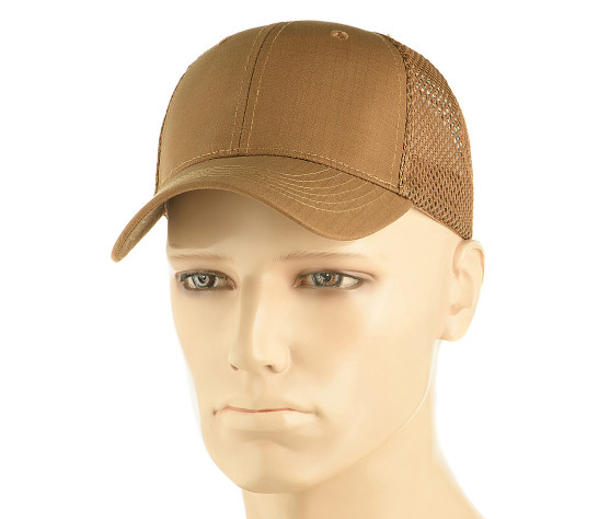 Бейсболка з сіткою Flex ріп-стоп Coyote Brown M-Tac