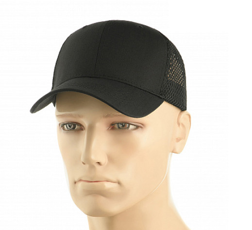 Бейсболка з сіткою Flex ріп-стоп Black M-Tac, фото 1