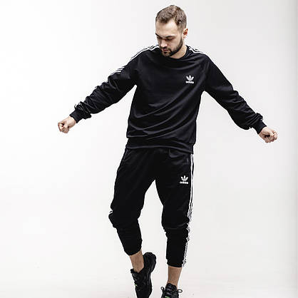 Спортивний костюм чоловічий Adidas весна-осінь повсякденний стильний молодіжний костюм на хлопця підлітка модний, фото 3