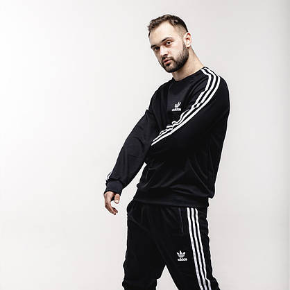 Спортивний костюм чоловічий Adidas весна-осінь повсякденний стильний молодіжний костюм на хлопця підлітка модний, фото 5