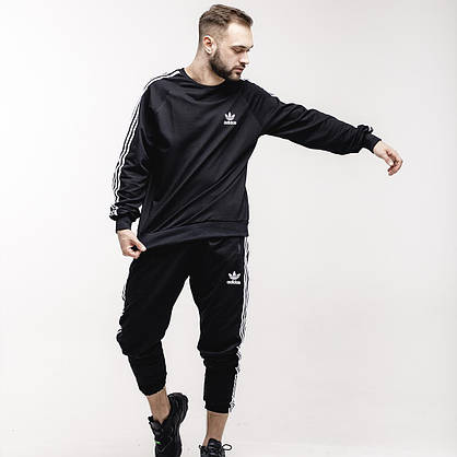 Спортивний костюм чоловічий Adidas весна-осінь повсякденний стильний молодіжний костюм на хлопця підлітка модний, фото 6