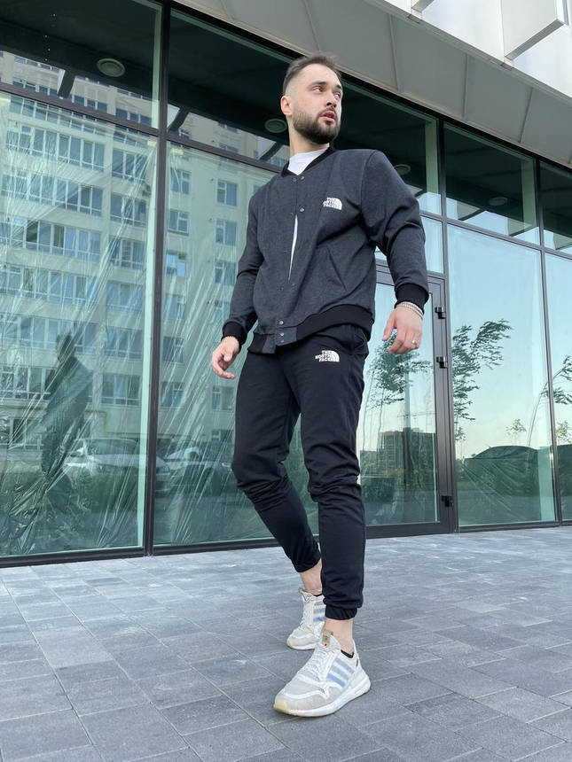 Спортивний костюм чоловічий The North Face костюм стильний модний молодіжний прогулянковий весна-осінь зручний, фото 3