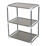 Підлогова вішалка для зберігання одягу, відкрита шафа органайзер для одягу, фото 2