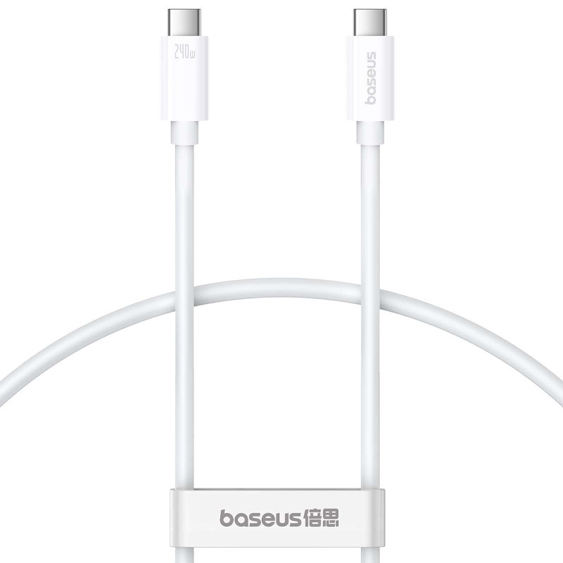 Дата кабель Baseus Superior Series 2 USB4 Full-Function Type-C to Type-C 240W (1m) (P10365200211)