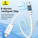 Дата кабель Baseus Superior Series 2 USB4 Full-Function Type-C to Type-C 240W (1m) (P10365200211), фото 4