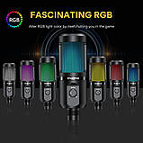 Maono PM461TR RGB + СТІЙКА, usb мікрофон конденсаторний для ПК з LED-підсвіткою, фото 6