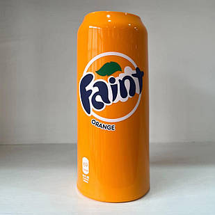 Чохол на бляшану банку 500 мл жовтий