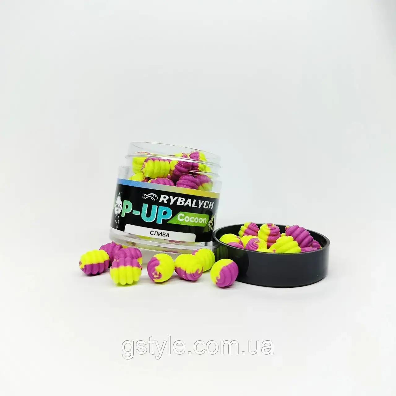 БОЙЛИ POP-UP COCOON RYBALYCH СЛИВА 6*10ММ, 20ШТ