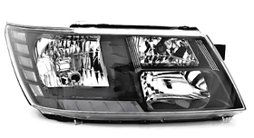 Фара права Dodge Journey 08-19 (H11/HB3) TYC ел., з кор., без ламп, з патроном