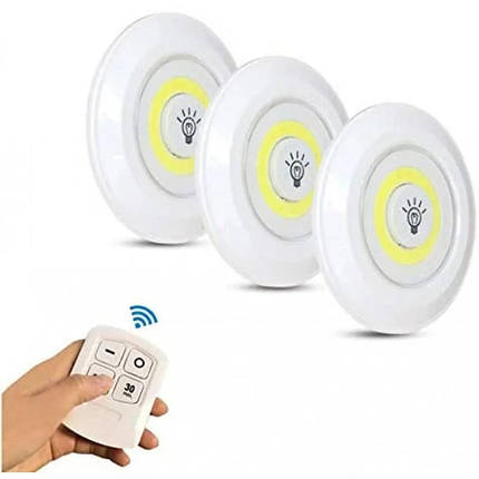 Комплект LED-світильників із пультом і таймером.LED light with Remote Control Set, фото 1