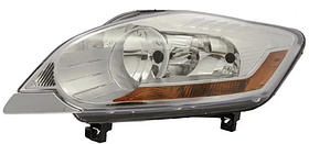 Фара ліва Ford Kuga 08-12 (H7/H7/H21W/W5W) TYC ел., з кор., без ламп, нелінзована