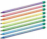 Олівець графітний з гумкою BIC Evolution Stripes НВ 8960342, фото 2