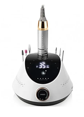 Фрезер для манікюру Bucos Nail Drill X2 Pro 35000 оборотів / 65W White Pearl
