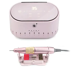 Фрезер для манікюру Bucos Nail Drill X3 Pro 35000 оборотів / 65W Light Pink