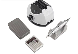 Фрезер для манікюру Bucos Nail Drill X4 Pro 35000 оборотів / 65W White Pearl