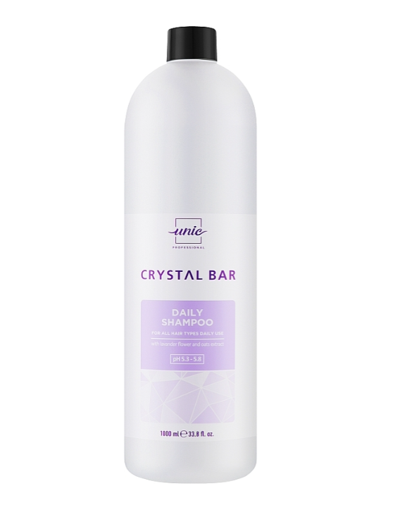 Шампунь для щоденного використання Unic Daily Crystal Bar 1000 мл, фото 1