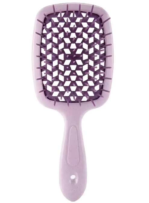 Щітка для волосся Hair brush comb SALON лавандова фіолетова серединка, фото 1