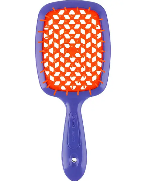 Щітка для волосся Hair brush comb SALON синя оранжева серединка, фото 1