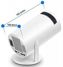 Led мініпроєктор android 12 мультимедійний з Wi-Fi та Bluetooth MAGCUBIC HY300, фото 4
