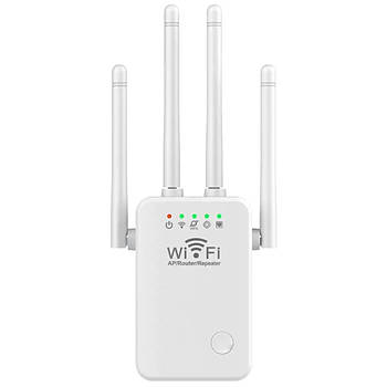 Підсилювач WIFI сигналу в розетку, 300мб/с, Білий / Ретранслятор WIFI / Вайфай репітер