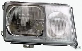 Фара права Mercedes 124 84-96  TYC мех., пневм.