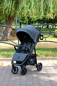 Прогулянкова коляска Euro-Cart Flex black edition 9023, Iron графіт