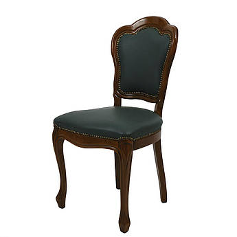 Стілець дерев'яний коричневий у класичному стилі Vaccari