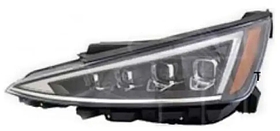 Фара ліва Hyundai Elantra AD 18-20 LED TYC мех., жовта вставка