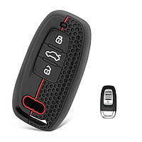 Силіконовий чохол на смарт ключ Audi 3 кнопки