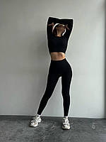 Костюми для фітнесу. Одяг для залу. Спортивний комплект 3 в 1., фото 3