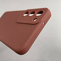 Чохол для Samsung Galaxy S23 Plus силіконовий із закритою камерою чохол на самсунг с23 плюс бордовий w7n, фото 6
