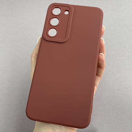 Чохол для Samsung Galaxy S23 Plus силіконовий із закритою камерою чохол на самсунг с23 плюс бордовий w7n, фото 1