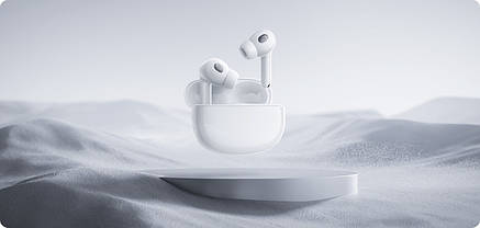 Навушники TWS Xiaomi Buds 3T Pro White (BHR5177GL), фото 3