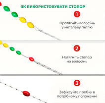 Стопор для лески , размер М, 600 шт., фото 6