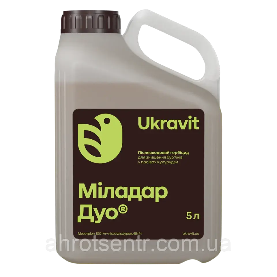 Гербіцид Міладар Дуо 5 л Ukravit Укравіт Україна