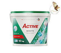 Порошок універсальний Active White 10 кг на 135 прань (відро)