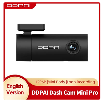 Автомобільний відеореєстратор DDPAI Dash Cam Mini Pro 1296P  1296P Ultra HD  Wi-Fi