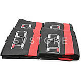 Чохол для автомобільних запасних шин з поліестеру з ручкою для транспортування розмір 13-16 дюймів, фото 4