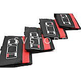 Чохол для автомобільних запасних шин з поліестеру з ручкою для транспортування розмір 13-16 дюймів, фото 3