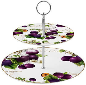 Блюдо Limited Edition PRUNUS двоярусне 19 та 26 см в упаковці (19-560)