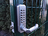 Кодовий замок Lockod LC280B для калітки, ПВХ, м-пл дверей, дерев'яних, будь-яких дверей каліток воріт, 2тип чорний, фото 9