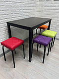 Кухонний комплект (стіл + 4 стільці), фото 2