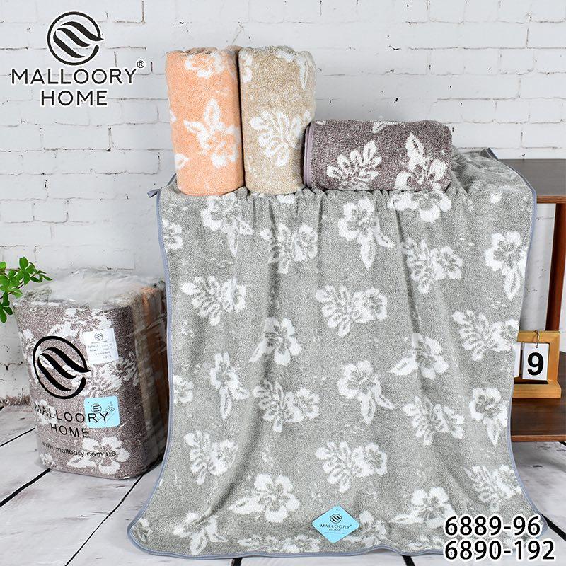 Рушник лицьовий 8 штук мікрофібра Malloory Home розмір 50*100 мікс кольорів