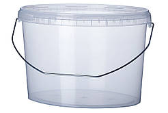 Відро харчове 5 л. овал.